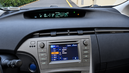 Gray 2013 Toyota Prius Three