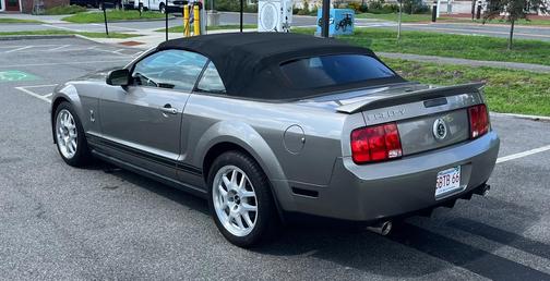 Silver 2009 Ford Mustang Shelby GT500
