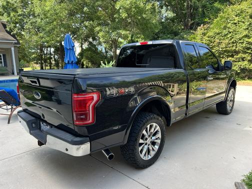 Black 2015 Ford F-150 Lariat
