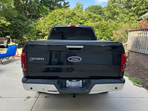 Black 2015 Ford F-150 Lariat
