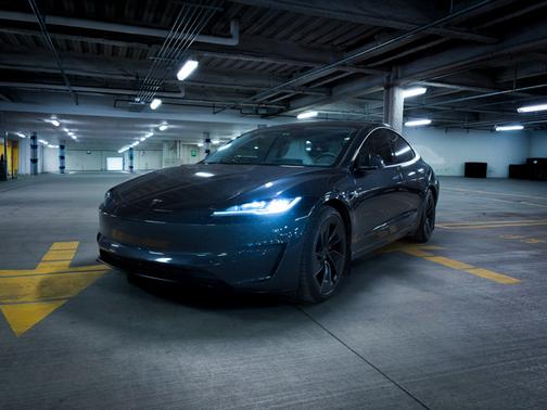 Gray 2024 Tesla Model 3 Performance