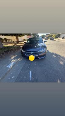 Gray 2018 Honda Civic LX