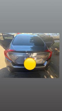Gray 2018 Honda Civic LX