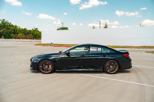 Black 2018 BMW M6 Gran Coupe Base