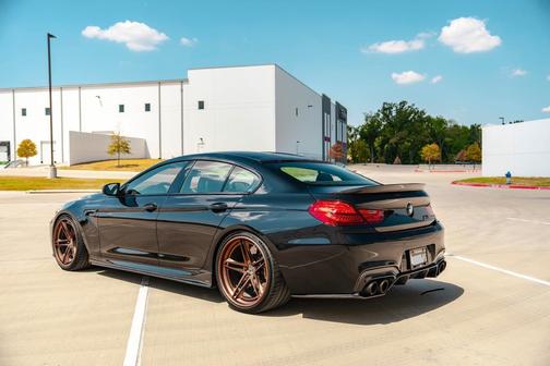 Black 2018 BMW M6 Gran Coupe Base