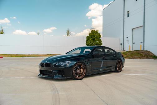 Black 2018 BMW M6 Gran Coupe Base
