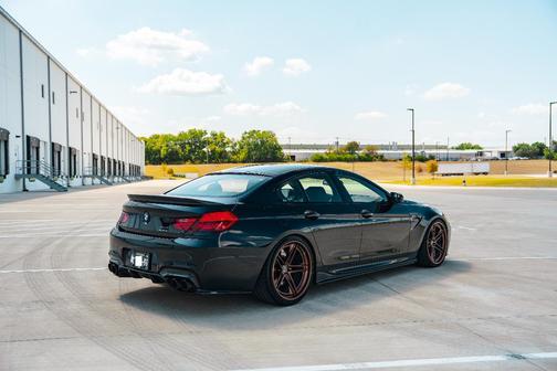 Black 2018 BMW M6 Gran Coupe Base