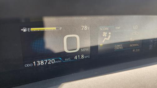 Gray 2018 Toyota Prius Two