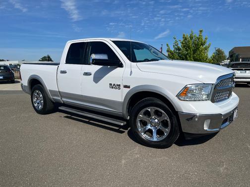 White 2014 RAM 1500 Laramie