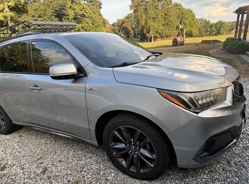 Silver 2019 Acura MDX 3.5L Technology & A-Spec Pkgs