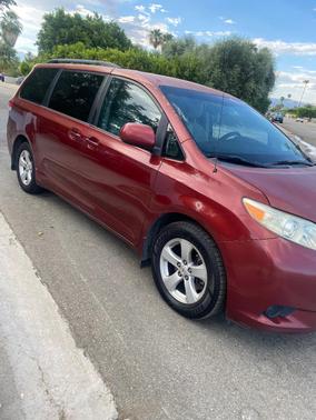 Red 2011 Toyota Sienna LE