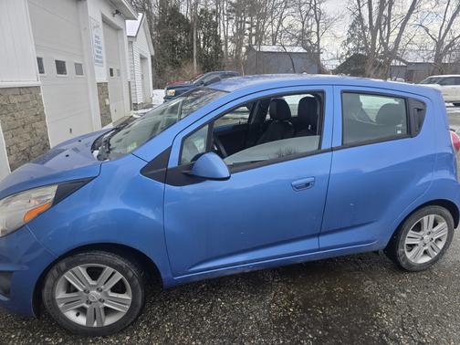 Blue 2015 Chevrolet Spark LS