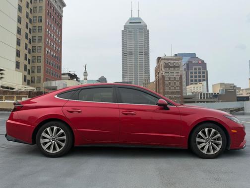 Red 2020 Hyundai SONATA SEL