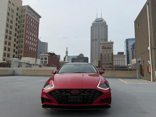 Red 2020 Hyundai SONATA SEL