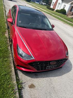 Red 2020 Hyundai SONATA SEL