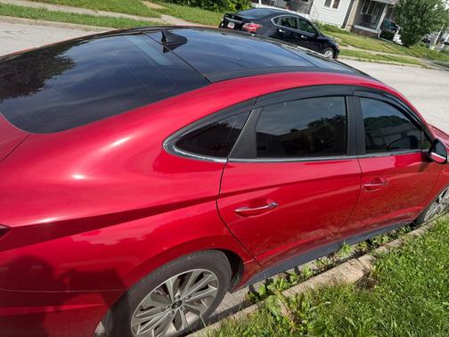 Red 2020 Hyundai SONATA SEL