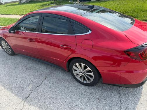 Red 2020 Hyundai SONATA SEL