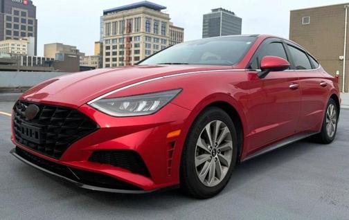Red 2020 Hyundai SONATA SEL