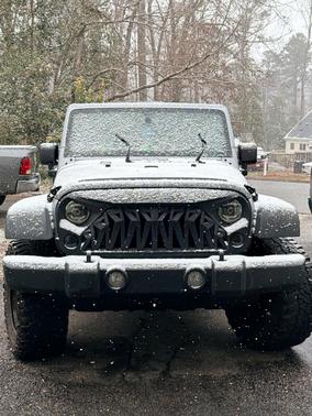 Silver 2015 Jeep Wrangler Unlimited Sport
