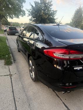 Black 2017 Ford Fusion Sport