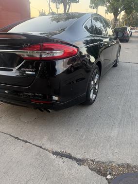 Black 2017 Ford Fusion Sport