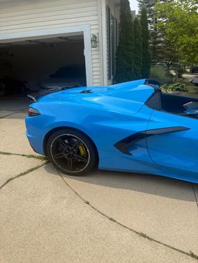 Blue 2022 Chevrolet Corvette Stingray w/3LT