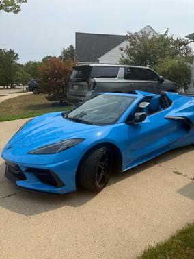 Blue 2022 Chevrolet Corvette Stingray w/3LT