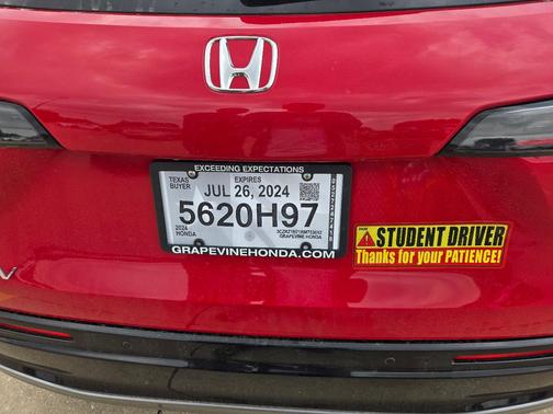 Red 2024 Honda HR-V EX-L
