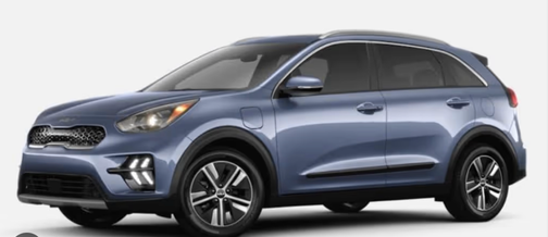 Blue 2022 Kia Niro Plug-In Hybrid EX