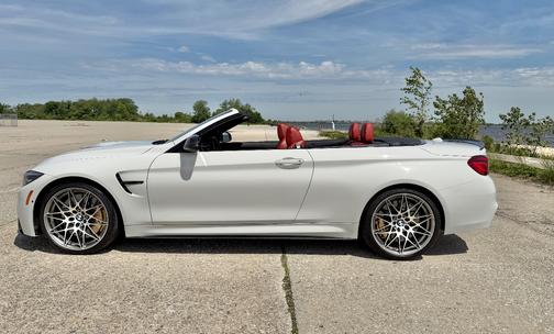 White 2020 BMW M4 Base