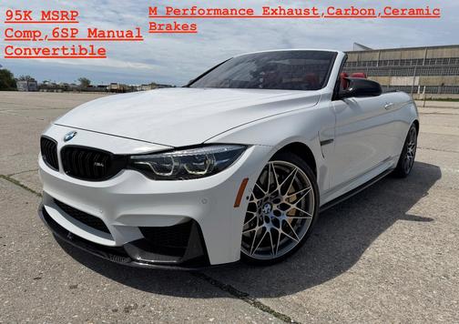 White 2020 BMW M4 Base