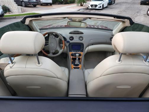 Red 2005 Mercedes-Benz SL-Class SL600 Roadster