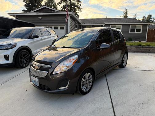 Gray 2014 Chevrolet Spark EV 2LT