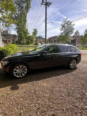 Black 2017 BMW 330 i xDrive