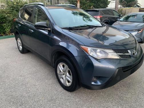 Blue 2014 Toyota RAV4 LE