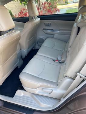 Brown 2017 Toyota Prius v Five