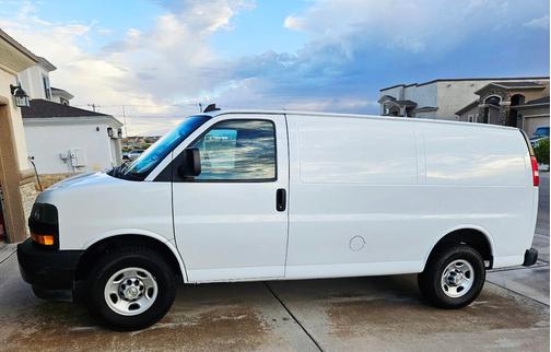 White 2021 Chevrolet Express 2500 Work Van