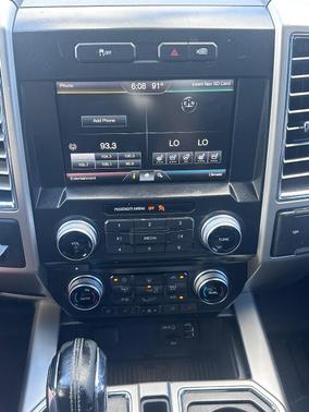 Blue 2015 Ford F-150 Lariat