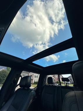 Blue 2015 Ford F-150 Lariat