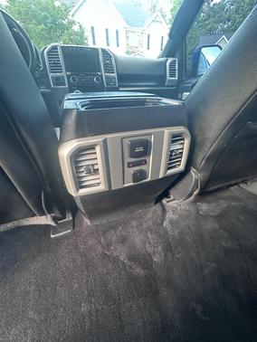 Blue 2015 Ford F-150 Lariat