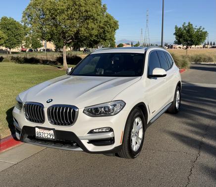 White 2018 BMW X3 xDrive30i