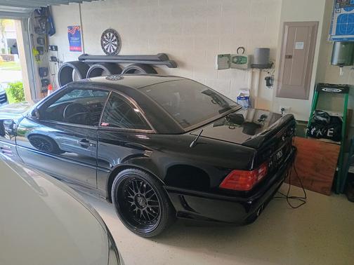 Black 1999 Mercedes-Benz SL-Class SL500 Roadster