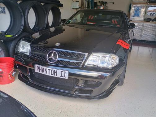 Black 1999 Mercedes-Benz SL-Class SL500 Roadster