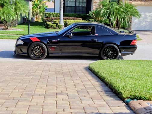 Black 1999 Mercedes-Benz SL-Class SL500 Roadster