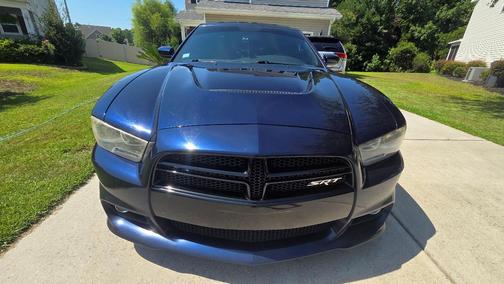 Blue 2013 Dodge Charger SRT8