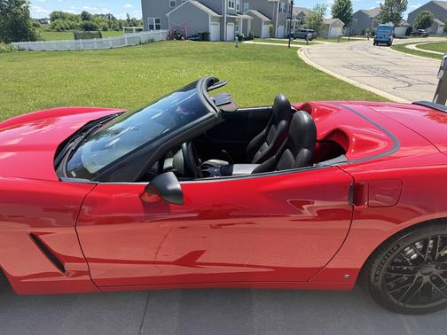 Red 2007 Chevrolet Corvette Base