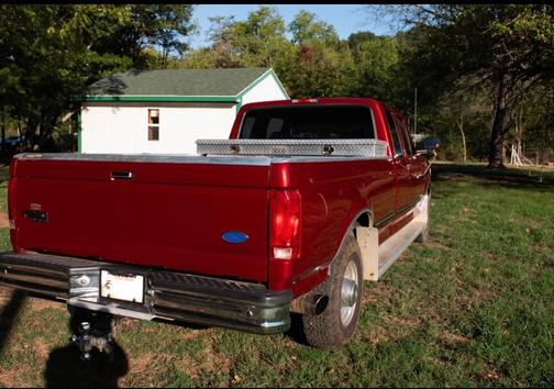Red 1997 Ford F-250 Base