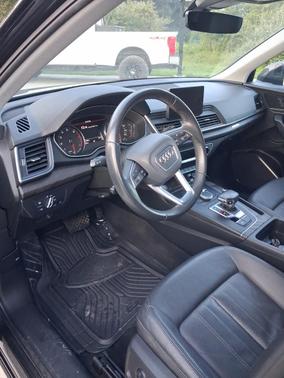 Gray 2020 Audi Q5 45 Titanium Premium