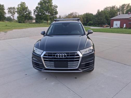 Gray 2020 Audi Q5 45 Titanium Premium