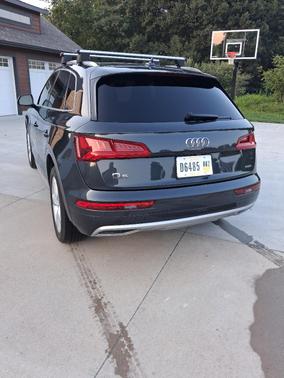 Gray 2020 Audi Q5 45 Titanium Premium